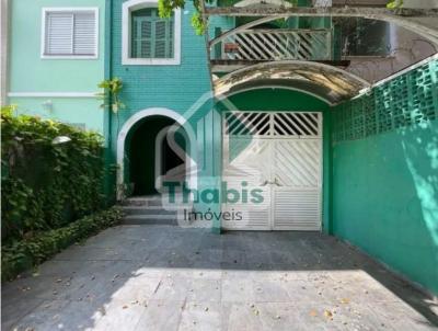 Casa 3 dormit�rios para Loca��o, em Santos, bairro Pomp�ia, 3 dormit�rios, 4 banheiros, 3 vagas